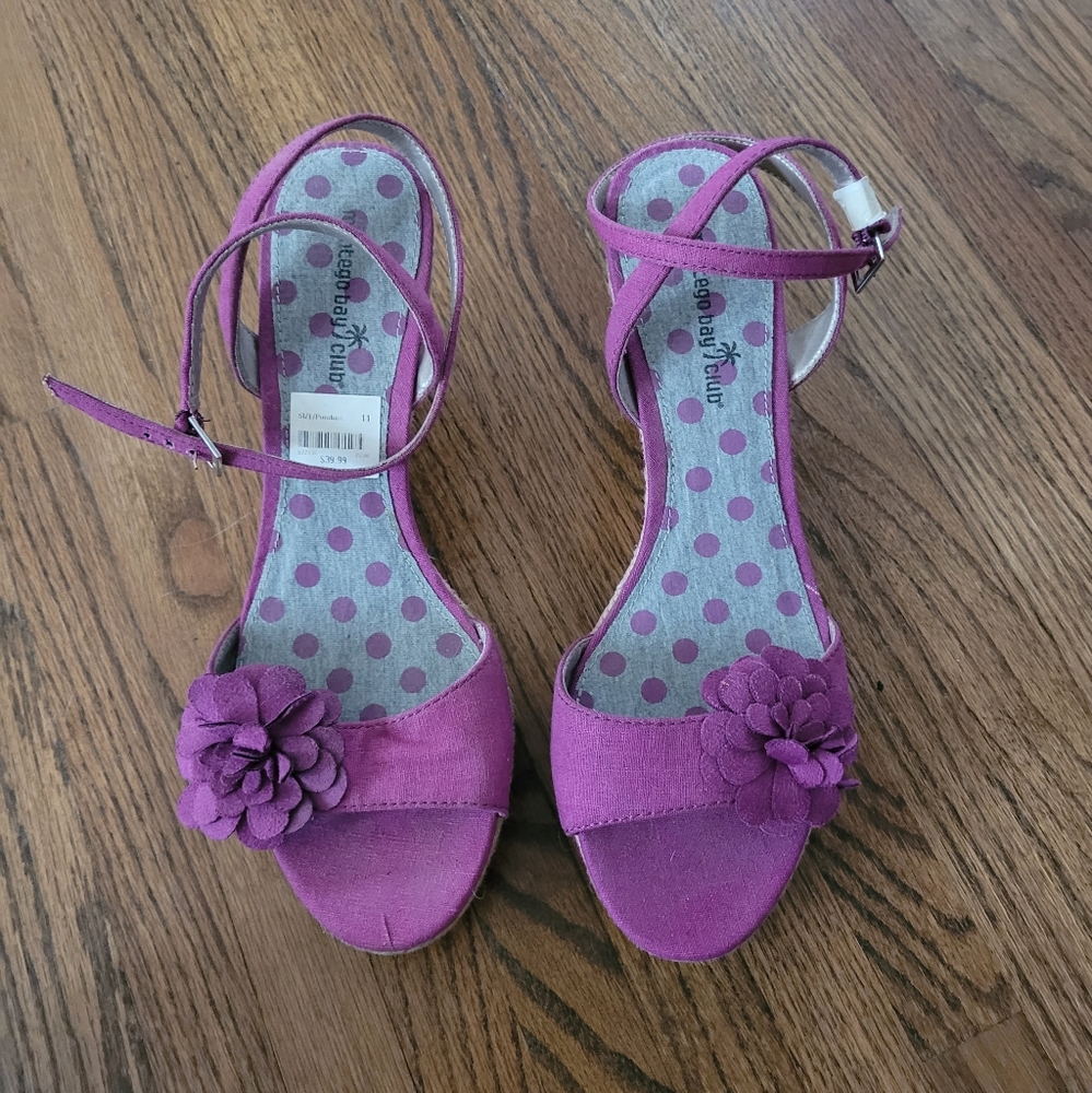 Wedge heel sandal